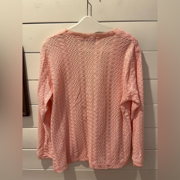 Vintage Pink Knit Cardigan – Eaton Select – Size 40 - Picture 8 of 8